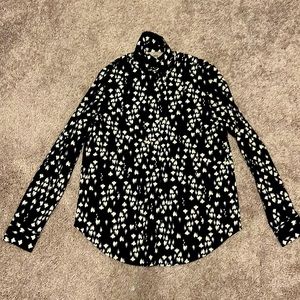 Baby and White H&M top size 4